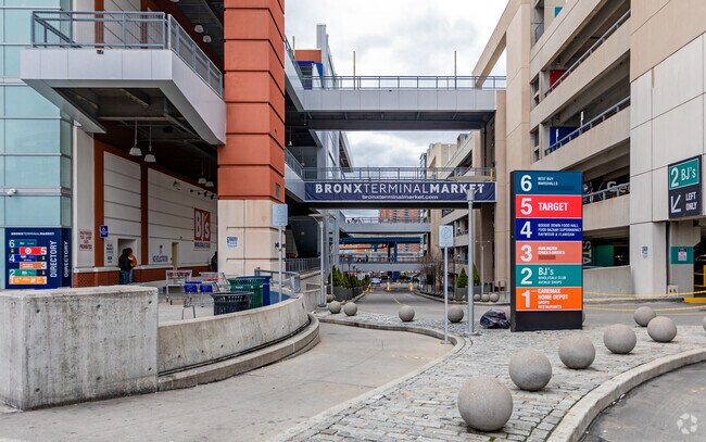 Make a day of shopping at the Bronx Terminal Market.
