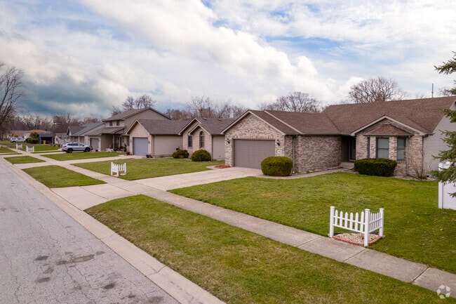 The median price for Craftsman-style homes in Griffith is $253,000.