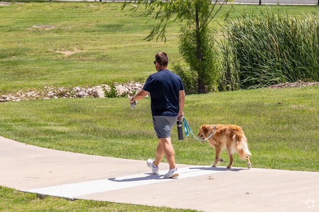 With trails throughout Windsong Ranch, residents often take their pups for a walk too.