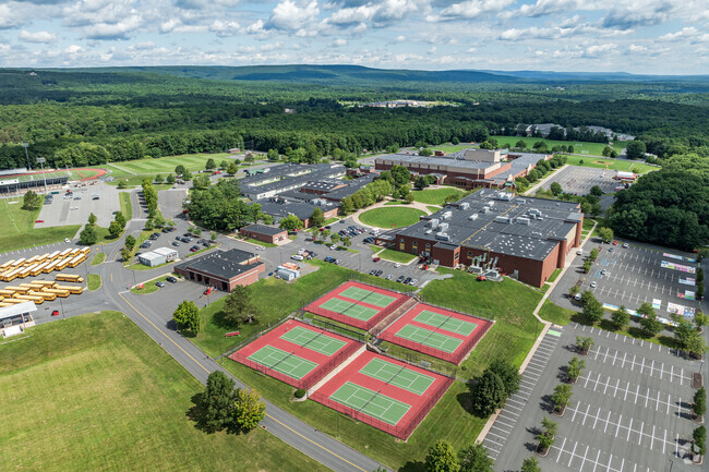 Pocono Mountain East Jr School has been a longstanding institution in this loved neighborhood.