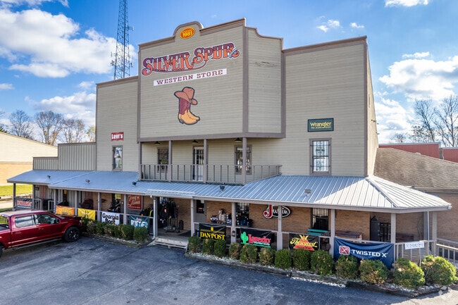 Silver Spur is a western store in Clearcreek Township.