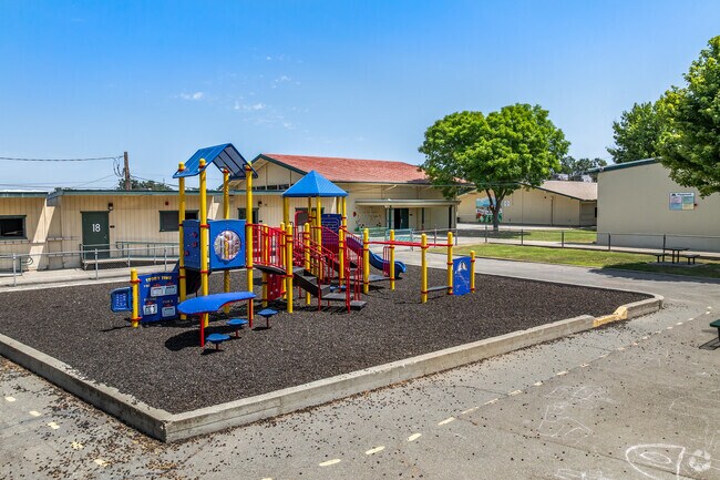 Your kids will love the playground at Biggs Elementary School.