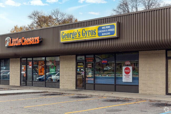 George's Gyros has great food just minutes away from Rivercreek.