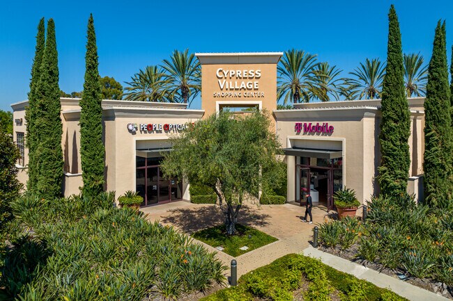 Cypress Village shopping center has everything residents need.
