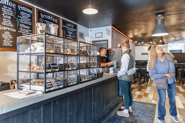 Merrill locals can get coffee and pastries at Auntie Ray's.