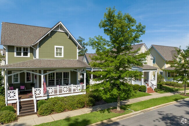 Craftsman style houses are a popular choice for new developments in Hoover.