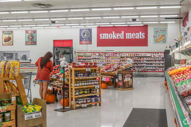 Remy residents can shop at Harps in Roland, on the Southern edge of the neighborhood.