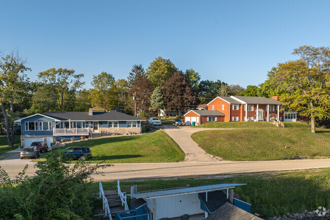 Homewood homes are a mix of large and small and typically have larger lots.