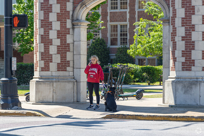 OU campus sits a mere short walk from Larsh-Miller.