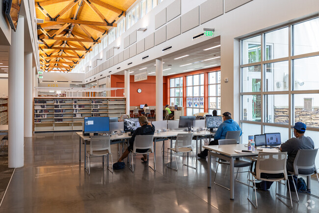 The North Fort Myers Public Library offers a great selection of books and quiet workspaces.