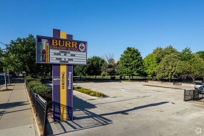 Welcome to Jonathan Burr Elementary School in the Bucktown neighborhood of Chicago.