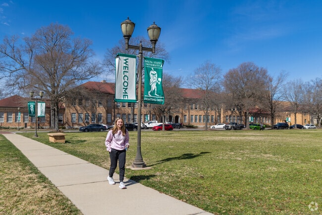 Delta State University is the home of the Fighting Okra.