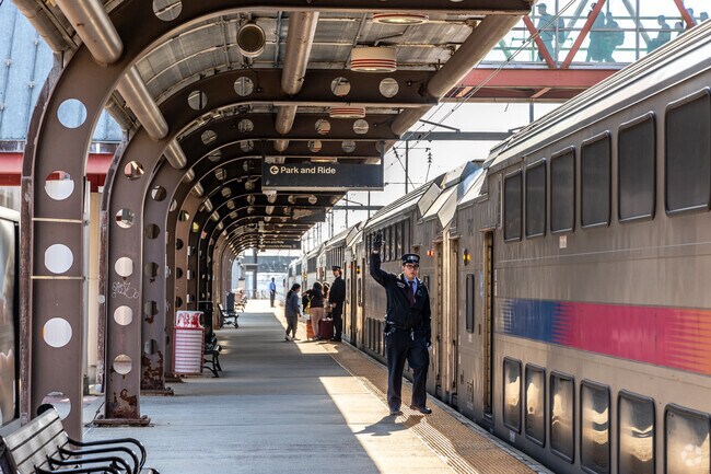 Nearby Hamilton Station connects North Hanover residents to Philadelphia and New York City.