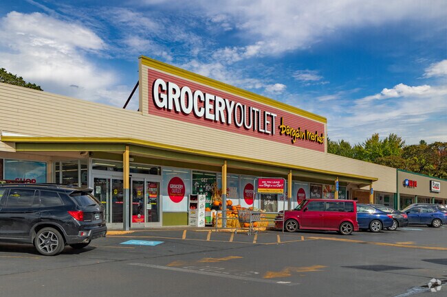 Grocery Outlet lets the Denney Whitford neighborhood save on fresh produce.