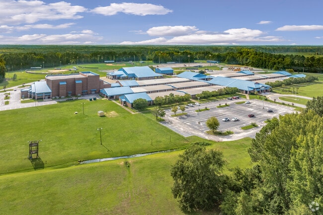 Crestwood High School has several sports and activity fields on campus.