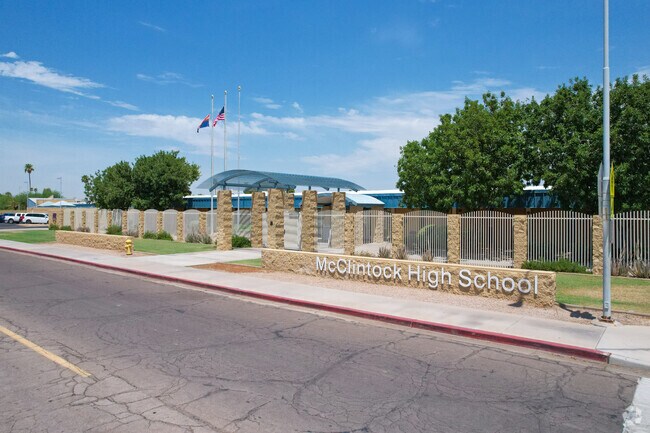 McClintock High School is located in south Tempe.