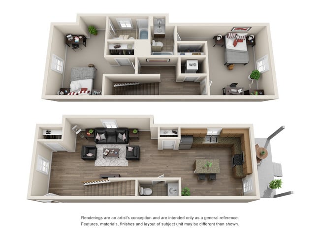 2 Duplex Furnished