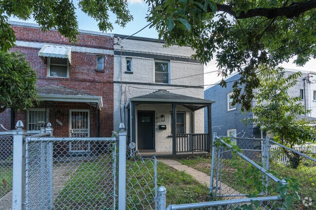A typical home in the Douglass neighborhood of Southeast Washington, D.C.
