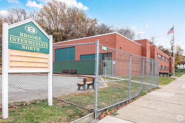 Brooke Intermediate School North teaches children to work in teams.