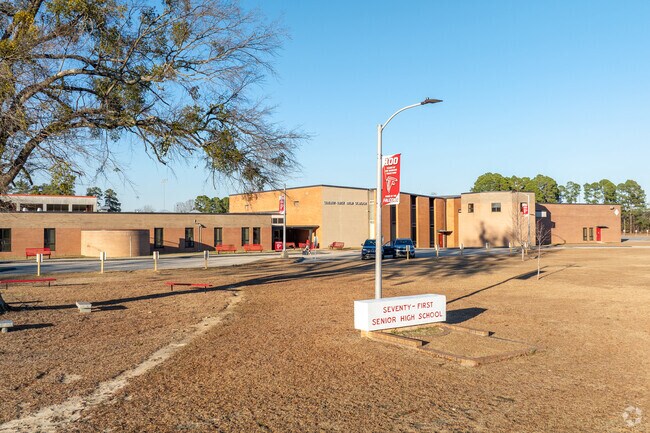 Students from Seventy-First can finish their schooling at Seventy-First High School.