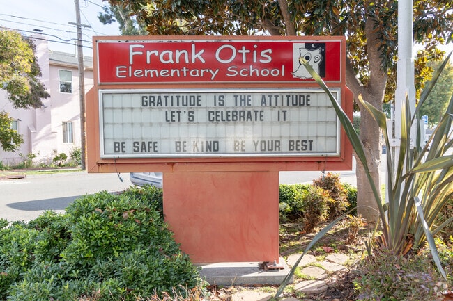 Frank Otis School in Alameda has about 600 students.