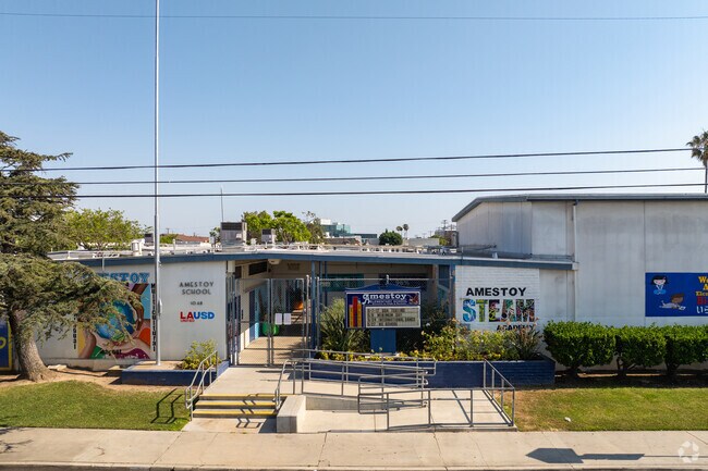 Amestoy Elementary School has an overall B- grade from Niche.