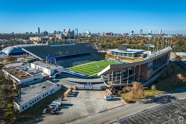 West University Place is named for its proximity to the historic Rice University in Houston.
