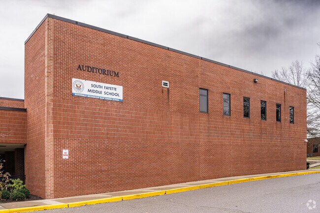 The auditorium at South Fayette Middle School is used for concerts, plays and other functions.