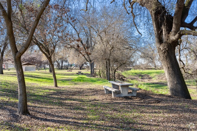 Elk Bayou Park in Tulare features large grassy areas for sports and recreation.