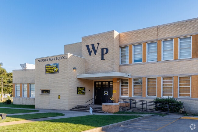 Werner Park Academy near Sunset Acre serves students from preschool through fifth grade.