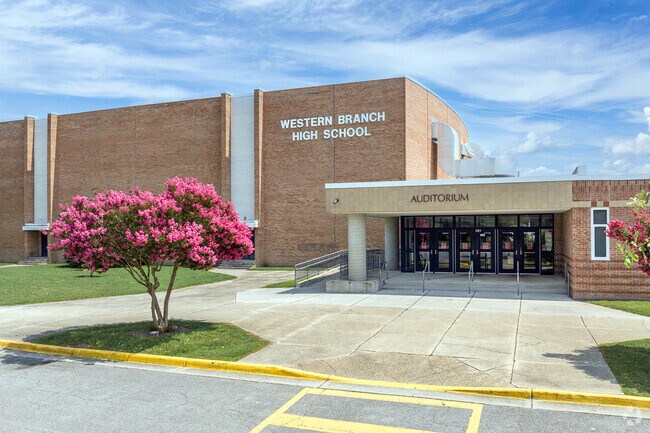 Western Branch High School is home to the Bruins.