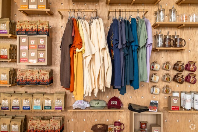 Enhance your wardrobe with a stylish t-shirt from Summer Moon Coffee in Stonebridge West.