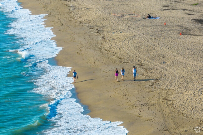 South Hutchinson Island residents love to take walks on the beach.