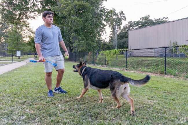 Take the dog for a game of fetch at the Hynson Dog Park near Cherokee Village.