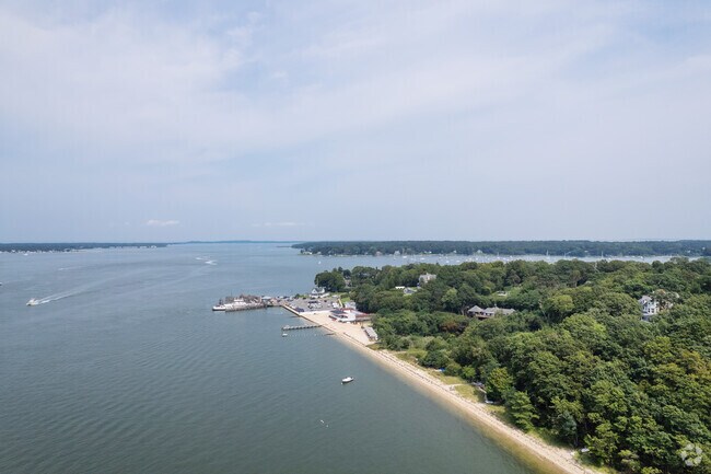 Accessible by ferry, the population of Shelter Island was 3,253 as of 2020.