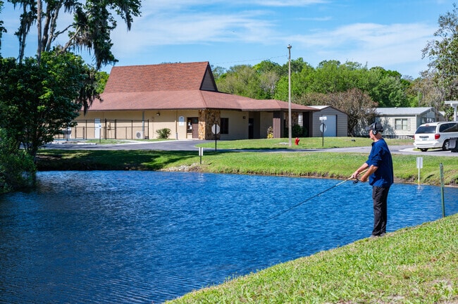 Residents can easily enjoy nature in Moon Lake Estates.