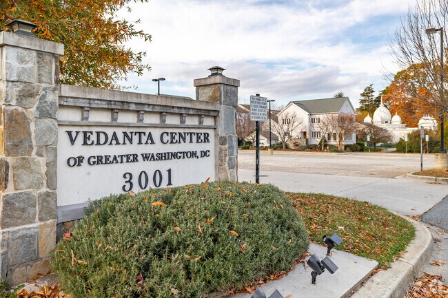 Hermitage Park is home to The Vedanta Center of Greater Washington DC.