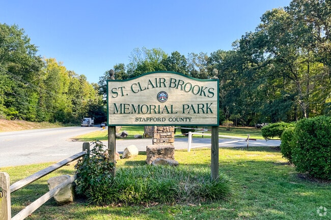 Saint Clair Brooks Memorial Park is a local hotspot in Falmouth.