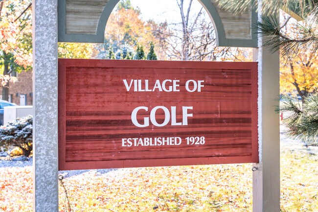 The village of Golf was established back in 1928.