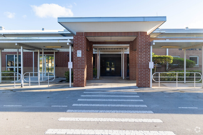 JD Parker school of technology main entrance.