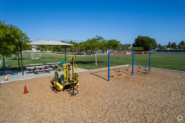 The expansive playing area at Vista Academy Of Visual And Performing Arts in Vista.