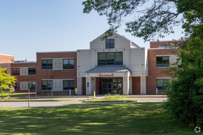 Students of Hyannis complete their education at Barnstable High School.