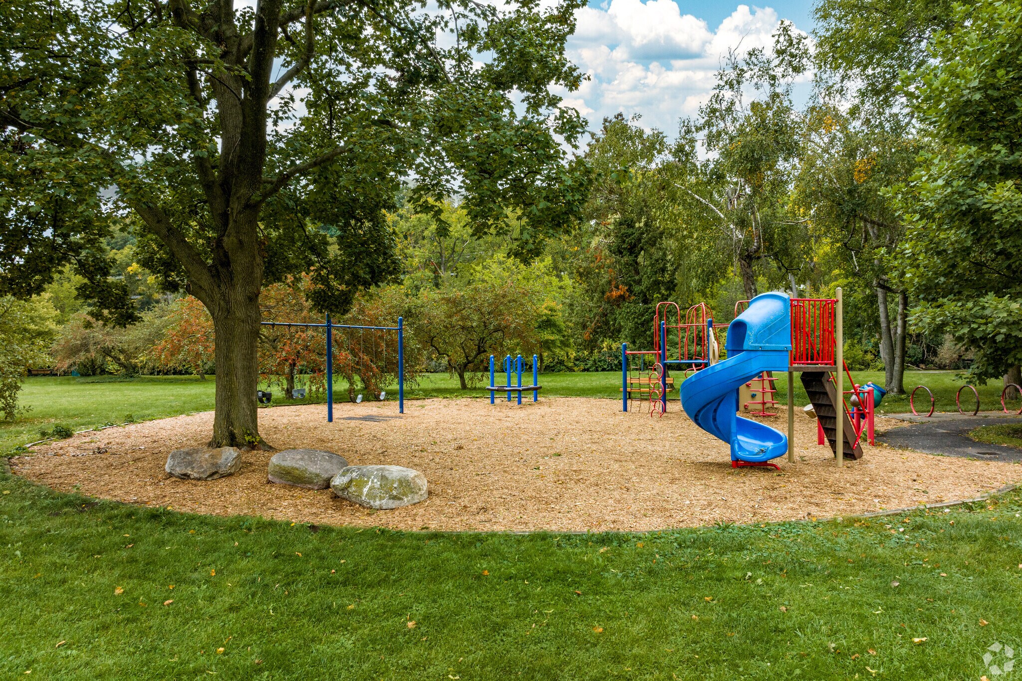 Riverside Park in the Broadway neighborhood in Ann Arbor.