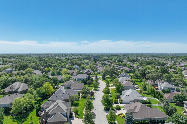 Residents of Southeast Lemont love having mature trees and big yards.