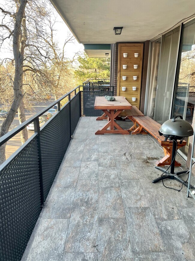 Huge Balcony