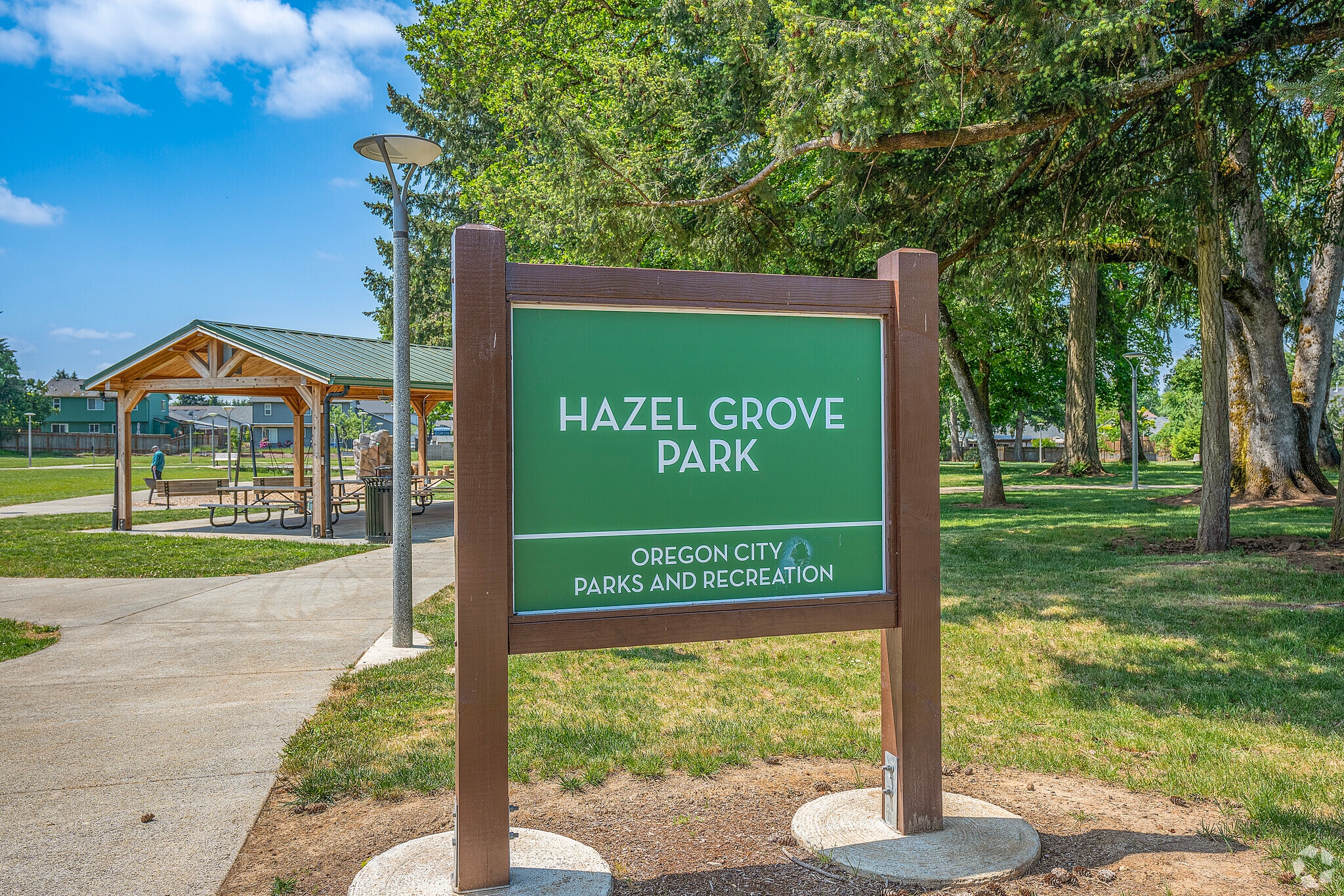 Visit the newly added Hazel Grove Park with the family in Hazel Grove-Westling Farm.