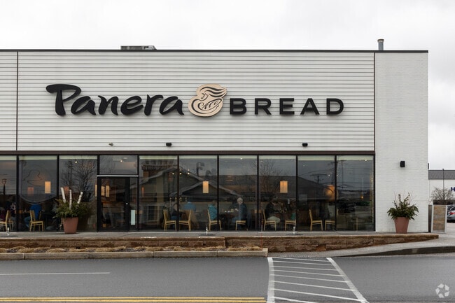 Take a coffee break at Panera Bread in East Greenwich, Rhode Island.