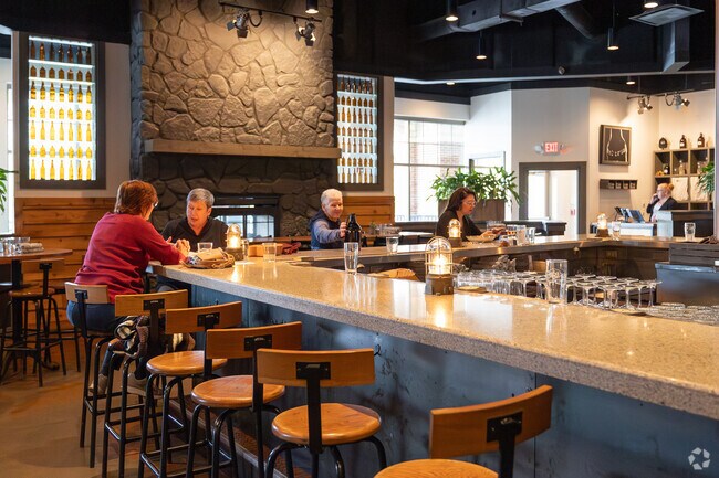 Come to 101 Beer Kitchen in Olde Sawmill for not only a pint but a wonderful meal.