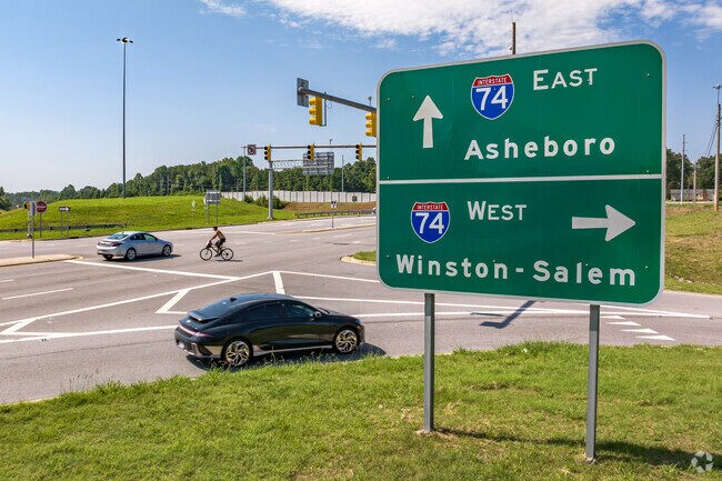 Bent Tree connects to the larger Triad area via Interstate 74 to the south.