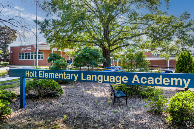 Holt Elementary Language Academy is a year around school in Durham, NC.